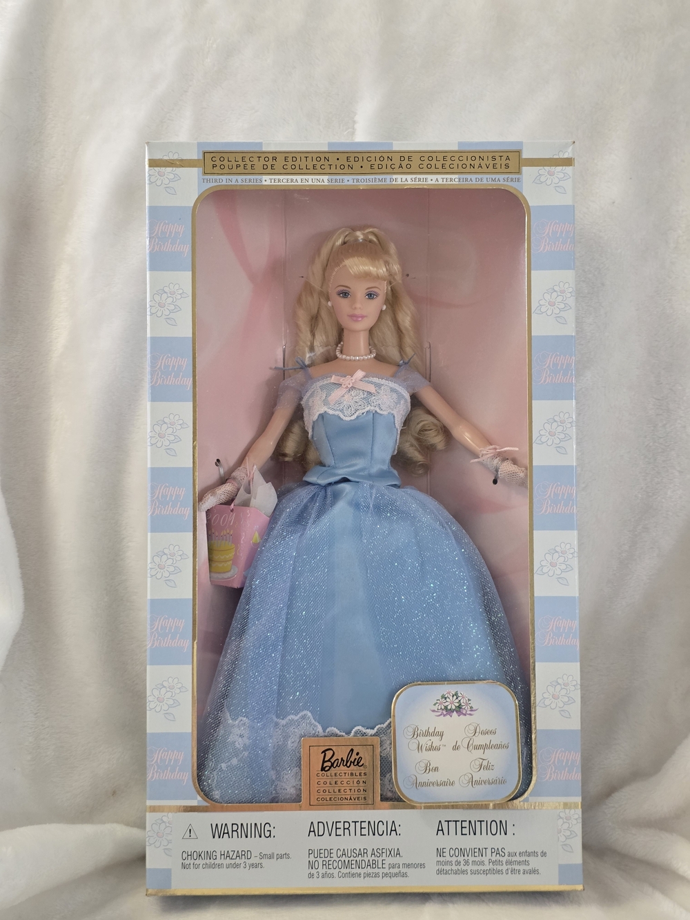 2001 Birthday Wishes Barbie Doll - Collector Edition (Third in a Series)